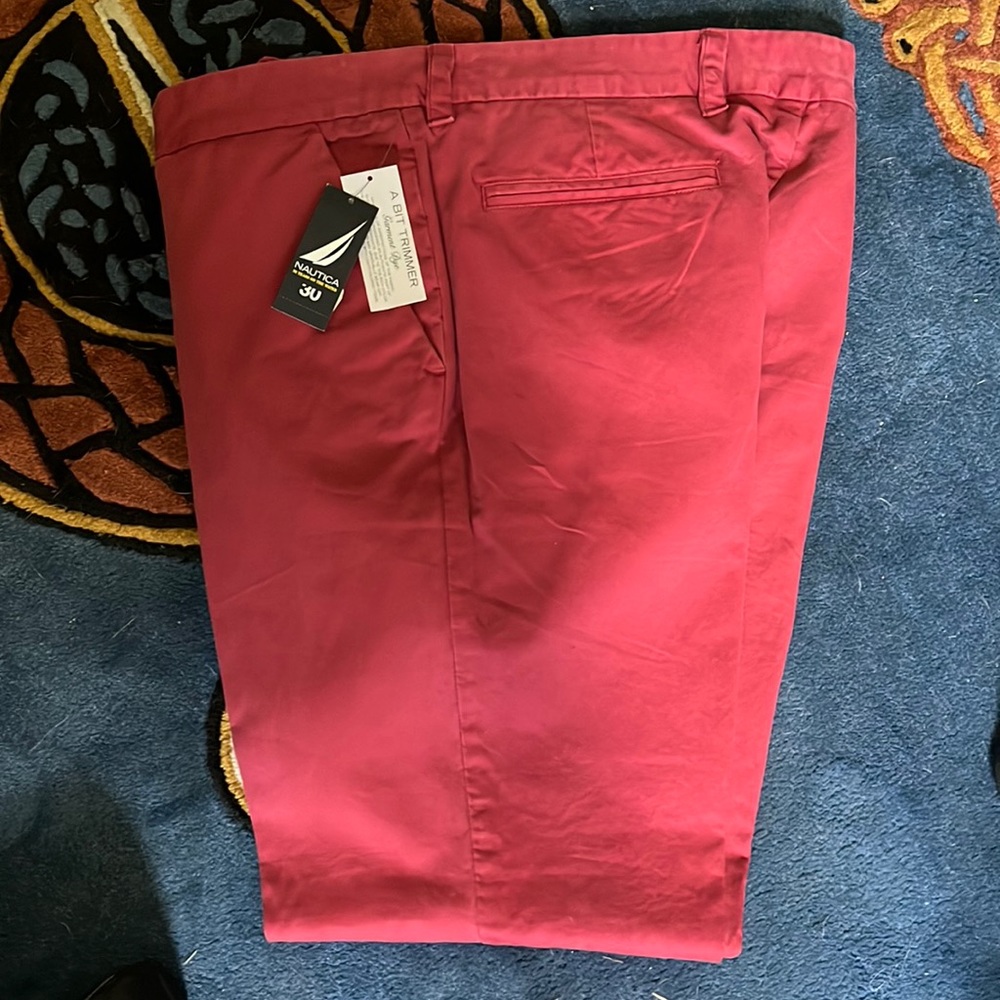 Nautica Red Dress Pants
